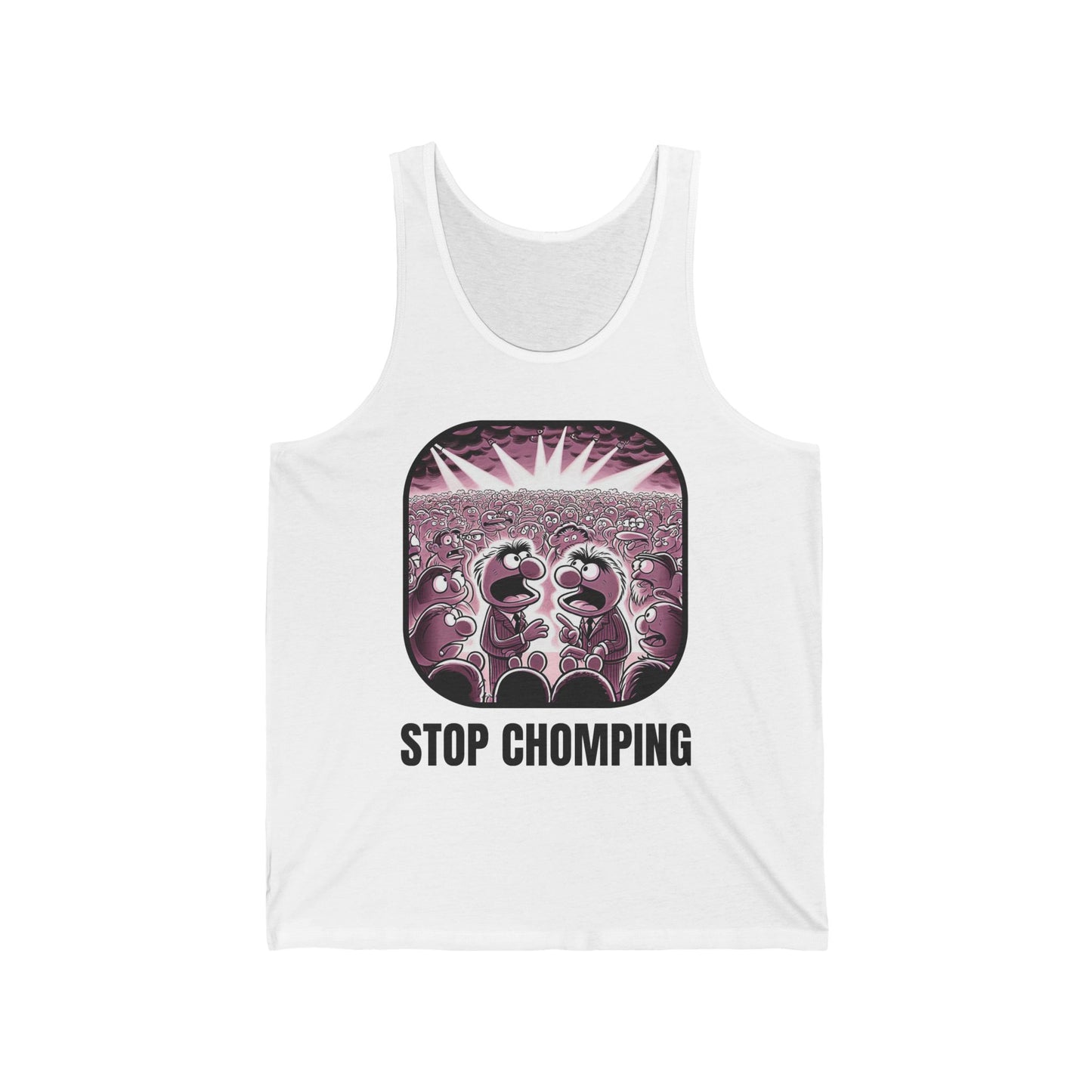 Stop Chomping Jersey Tank